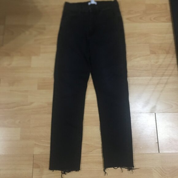Ladies Black Denim Jeans - Picture 1 of 5